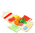 plush picnic basket nosework dog toy.